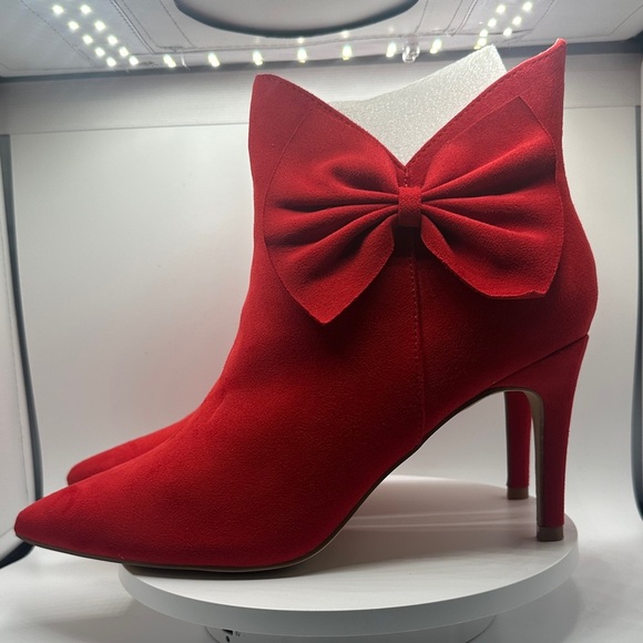 Shoes - Ermonn Womens Pointed Toe Ankle Boots Stiletto Heels